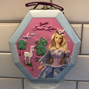 VTG Barbie of Swan Lake Metal Tin